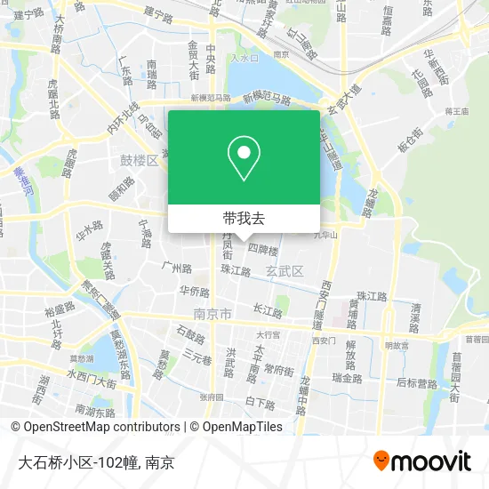 大石桥小区-102幢地图