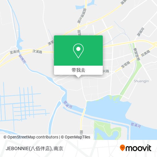 JEBONNIE(八佰伴店)地图