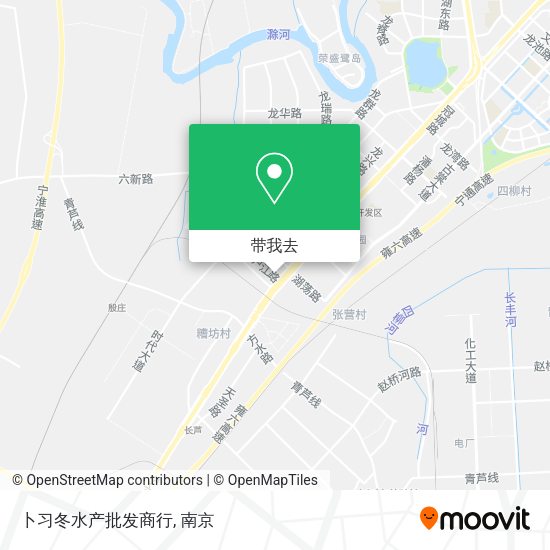 卜习冬水产批发商行地图