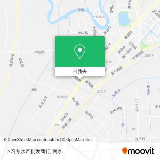 卜习冬水产批发商行地图