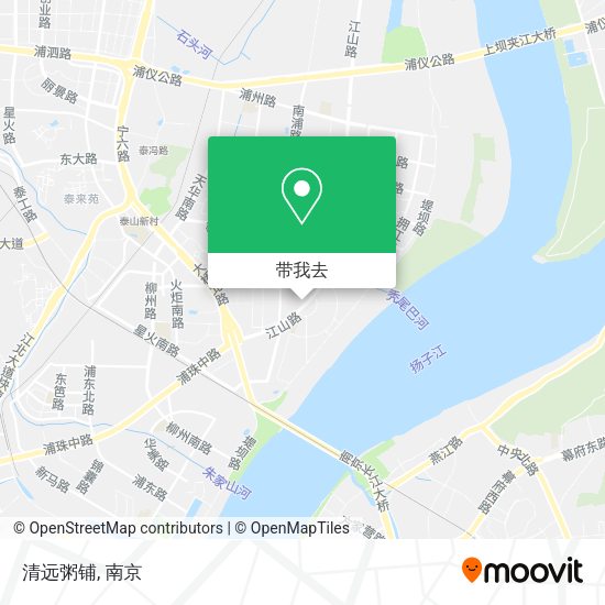 清远粥铺地图
