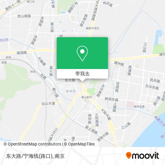 东大路/宁海线(路口)地图