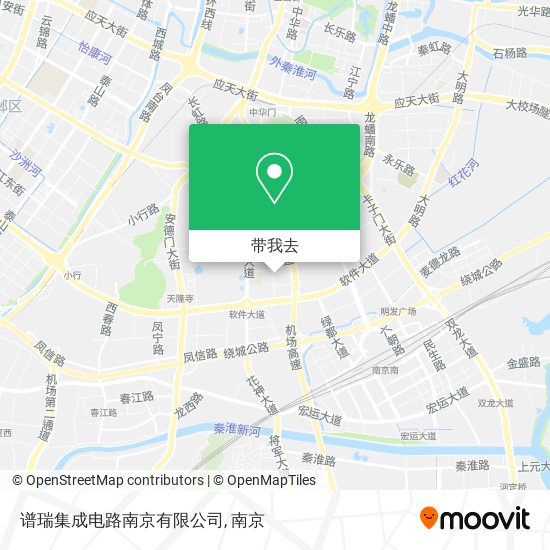 谱瑞集成电路南京有限公司地图