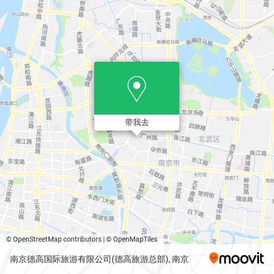 南京德高国际旅游有限公司(德高旅游总部)地图