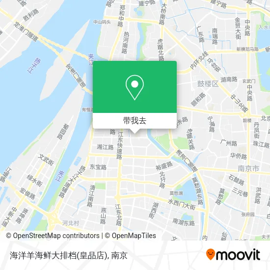 海洋羊海鲜大排档(皇品店)地图