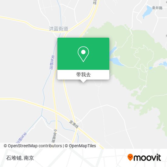 石堆铺地图