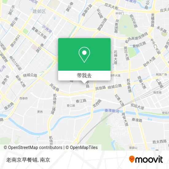 老南京早餐铺地图