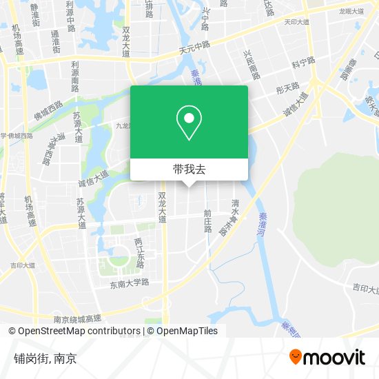 铺岗街地图