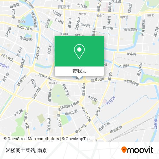 湘楼阁土菜馆地图