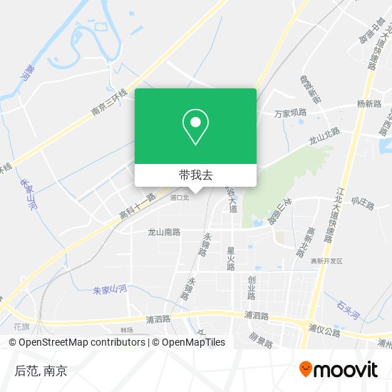 后范地图
