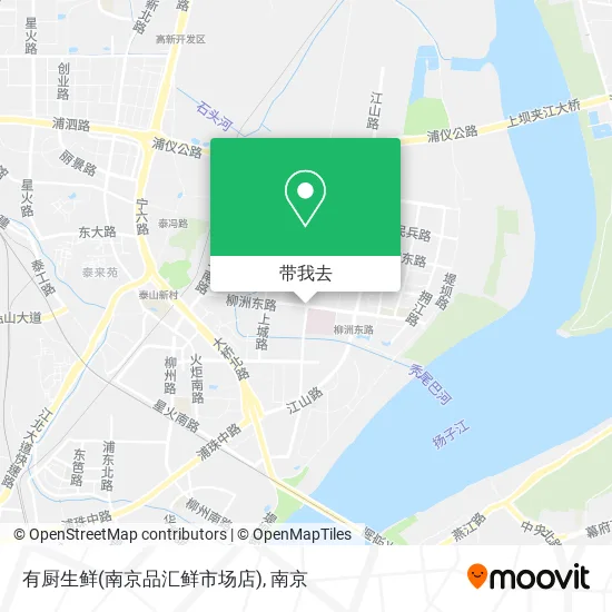 有厨生鲜(南京品汇鲜市场店)地图