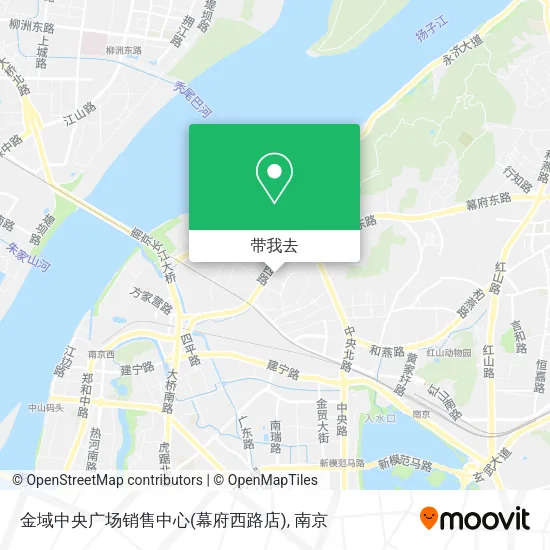 金域中央广场销售中心(幕府西路店)地图