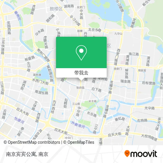 南京宾宾公寓地图