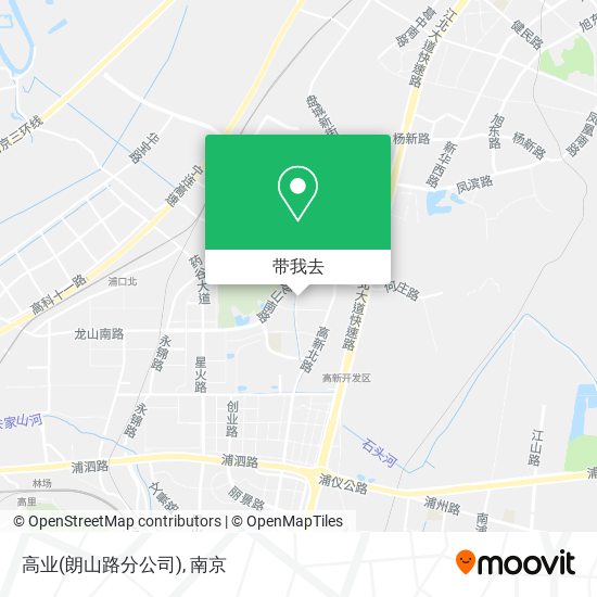 高业(朗山路分公司)地图