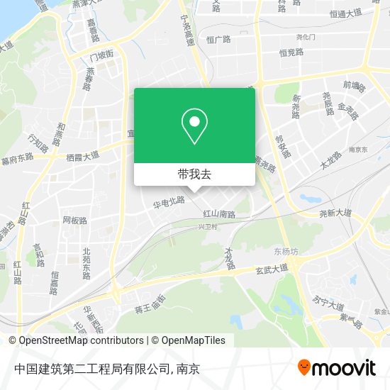 中国建筑第二工程局有限公司地图