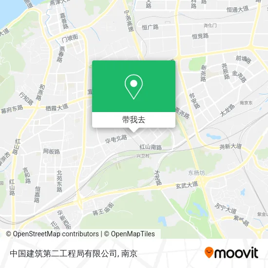 中国建筑第二工程局有限公司地图