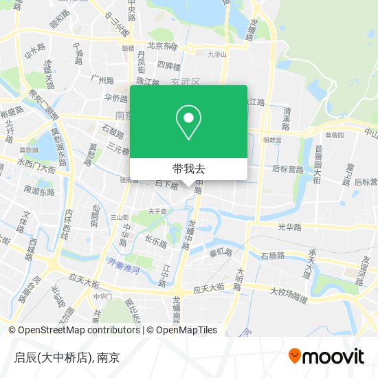 启辰(大中桥店)地图