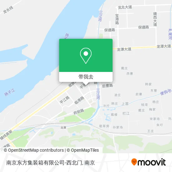 南京东方集装箱有限公司-西北门地图