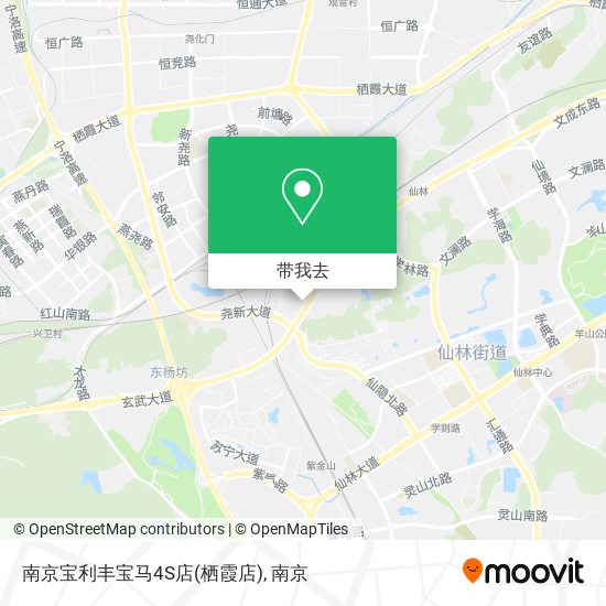 南京宝利丰宝马4S店(栖霞店)地图