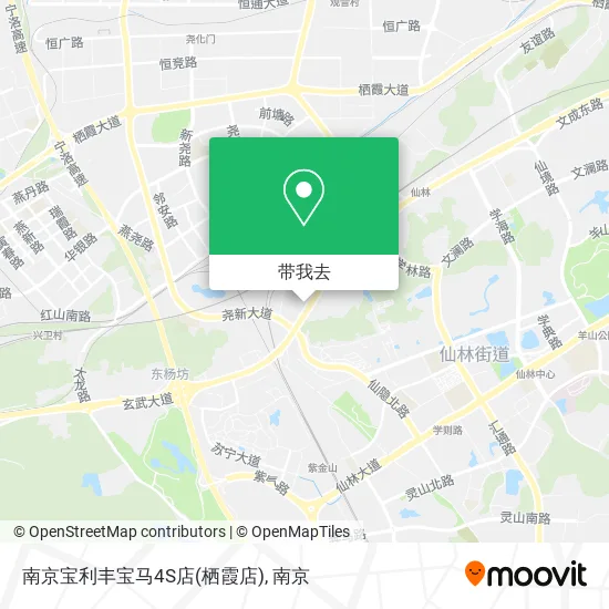 南京宝利丰宝马4S店(栖霞店)地图