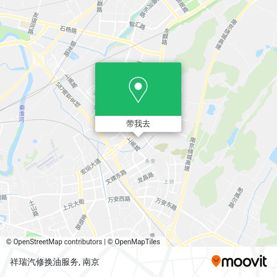 祥瑞汽修换油服务地图