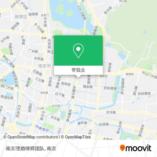 南京理婚律师团队地图