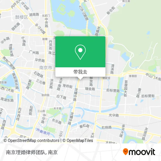 南京理婚律师团队地图