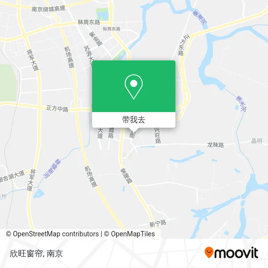 欣旺窗帘地图