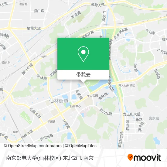 南京邮电大学(仙林校区)-东北2门地图