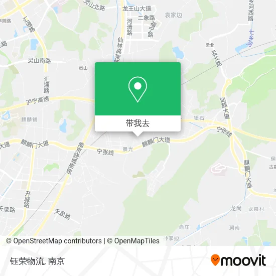 钰荣物流地图