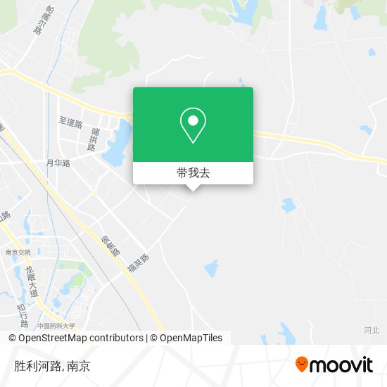 胜利河路地图