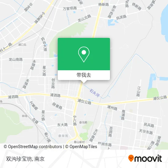 双沟珍宝坊地图