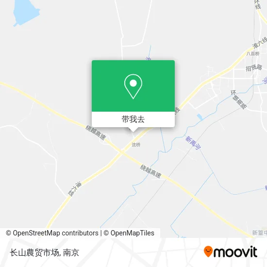 长山農贸市场地图