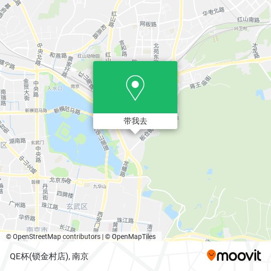 QE杯(锁金村店)地图