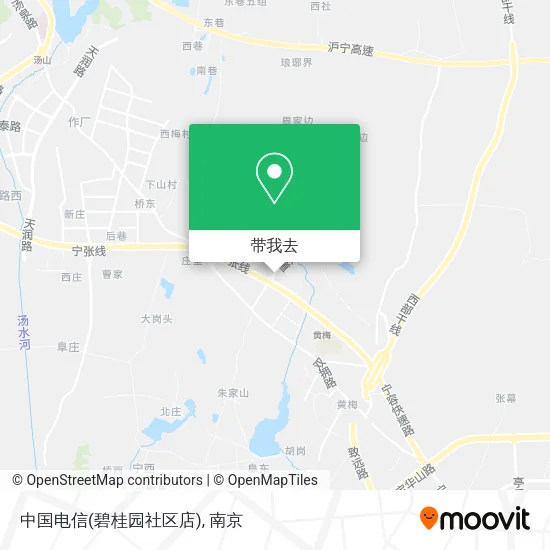 中国电信(碧桂园社区店)地图