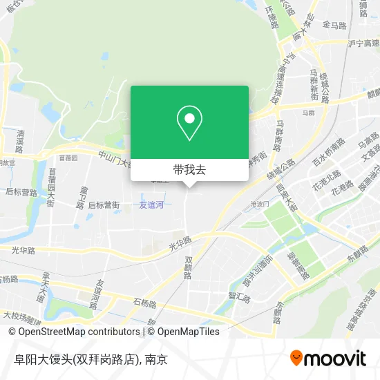 阜阳大馒头(双拜岗路店)地图
