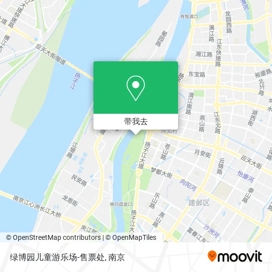 绿博园儿童游乐场-售票处地图