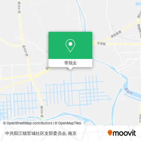中共阳江镇官城社区支部委员会地图