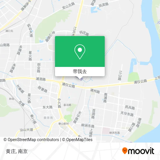 黄庄地图