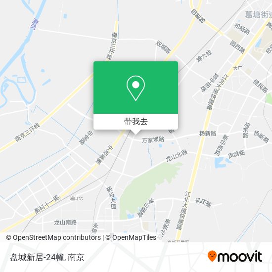 盘城新居-24幢地图