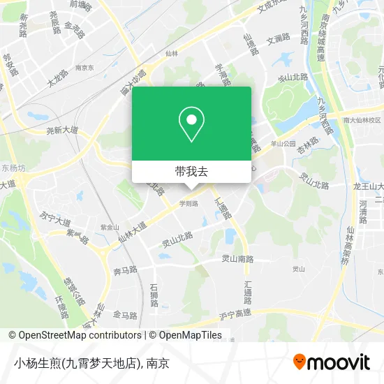 小杨生煎(九霄梦天地店)地图