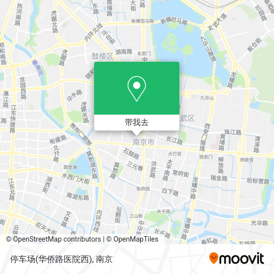 停车场(华侨路医院西)地图