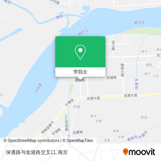 保通路与金港路交叉口地图