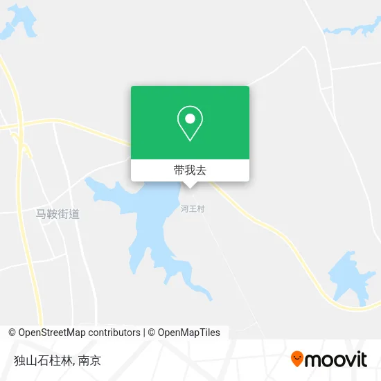独山石柱林地图