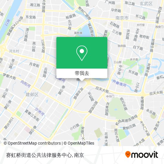 赛虹桥街道公共法律服务中心地图