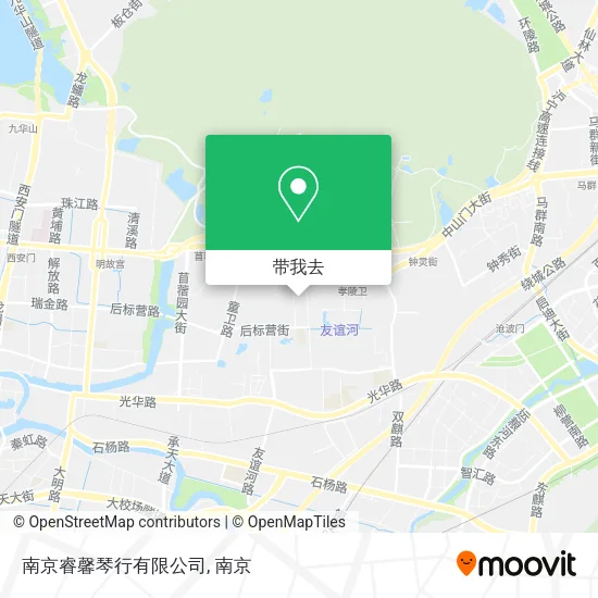 南京睿馨琴行有限公司地图
