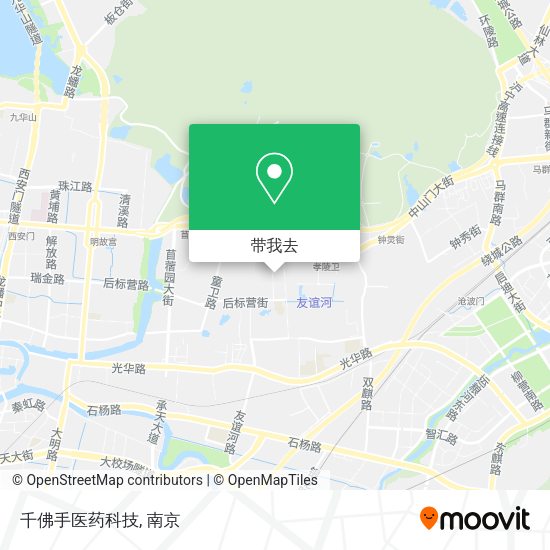 千佛手医药科技地图
