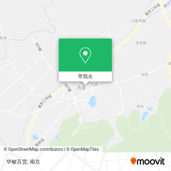 华敏百货地图