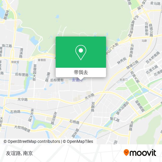 友谊路地图