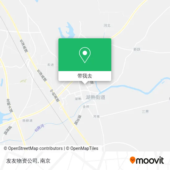 发友物资公司地图